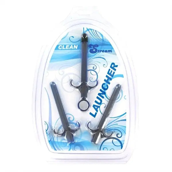 Lot 3 Pipettes Lubrifiant Noires - Insertion 9 x 1.2cm