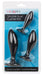 Lot de 3 plugs en silicone Curve Kit Noirs