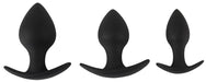 Lot de 3 plugs lestés Trainer Weight Noirs
