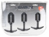 Lot de 3 Plugs lestés Weighty