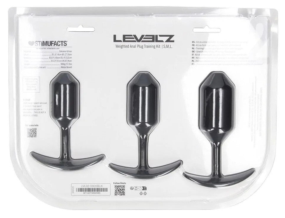 Lot de 3 Plugs lestés Weighty