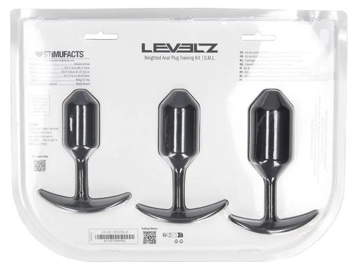 Lot de 3 Plugs lestés Weighty