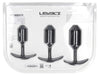 Lot de 3 Plugs lestés Weighty