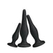 Lot de 3 plugs Silicone Débutant