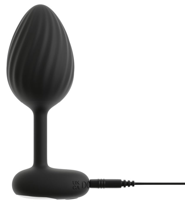 Lot de 3 Plugs vibrants Vrillass Noirs 10 Vibrations