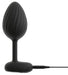 Lot de 3 Plugs vibrants Vrillass Noirs 10 Vibrations