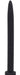 Lot de 3 tiges à urètre silicone 14.5cm - Diamètres 6 à 13mm