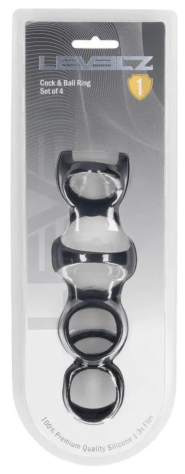 Lot de 4 Ballstretchers Morphup Noirs