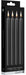 Lot de 4 bougies SM Teasing Wax Noire