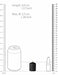 Lot de 4 Bougies Tease Candle Figue noire 24g
