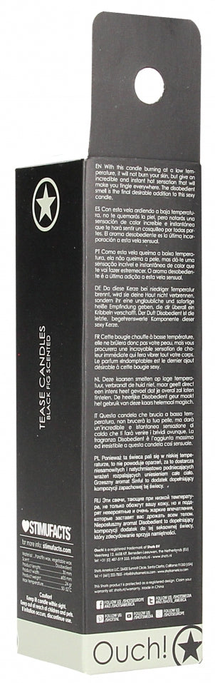 Lot de 4 bougies Tease Candle Parfums variés 24g