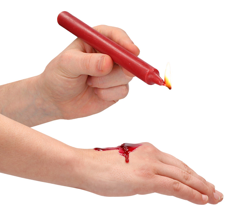 Lot de 4 Bougies Teasing Wax Rouge