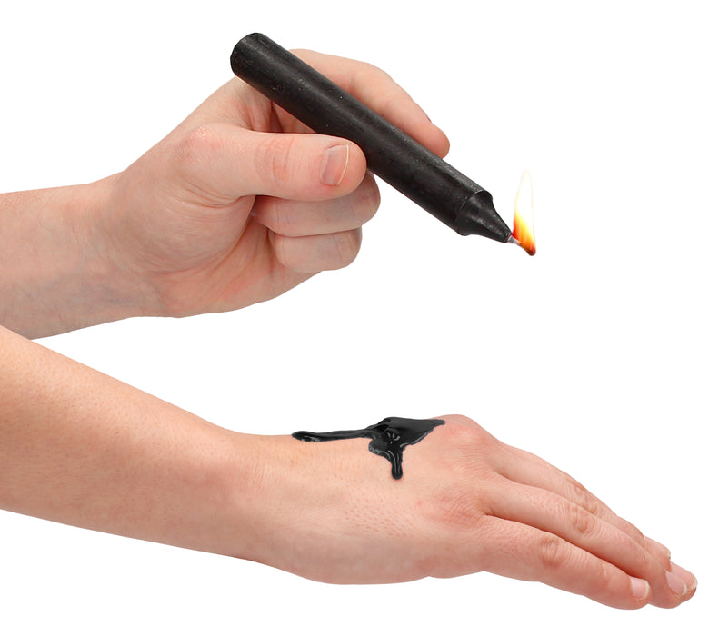 Lot de 4 mini bougies SM Wax Noire