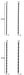 Lot de 4 Tiges d'urètre Advanced Dilator 30 cm - Diamètre 7 à 10mm