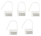 Lot de 5 Cadenas Lock Numérotés Blanc