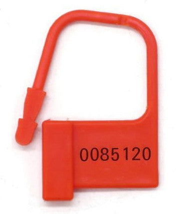 Lot de 5 Cadenas Lock Numérotés Rouge