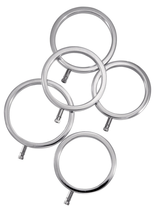 Lot de 5 Cockrings Électro ElectraRings Electrastim