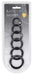 Lot de 6 Cockrings Silicone Classic Levelz 23-39mm