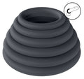 Lot de 6 Cockrings Silicone Classic Levelz 23-39mm