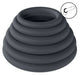 Lot de 6 Cockrings Silicone Classic Levelz 23-39mm