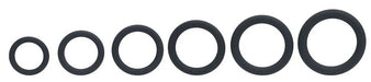 Lot de 6 Cockrings Silicone Classic Levelz 23-39mm