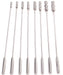Lot de 8 tiges d'urètre Dilator Beads 28cm - Diamètre de 7 à 14mm