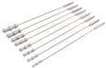 Lot de 8 tiges d'urètre Dilator Beads 28cm - Diamètre de 7 à 14mm