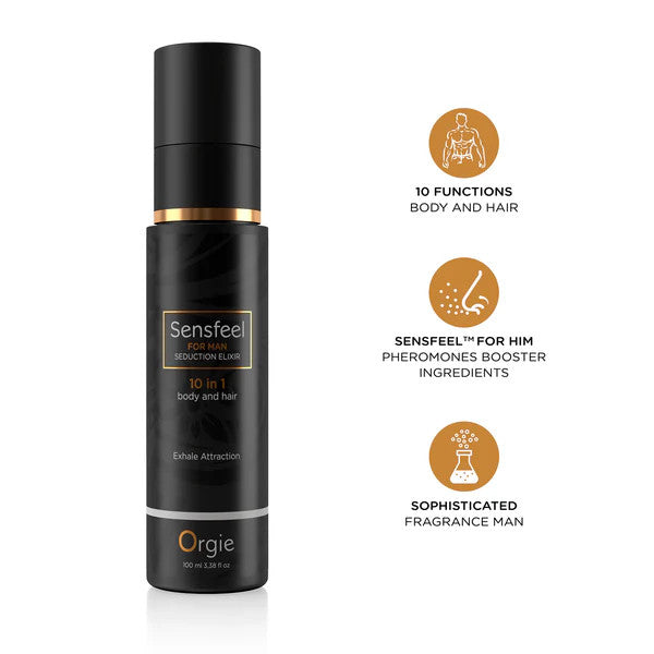 Lotion pour Corps et Cheveux Sensfeel For Man 100ml
