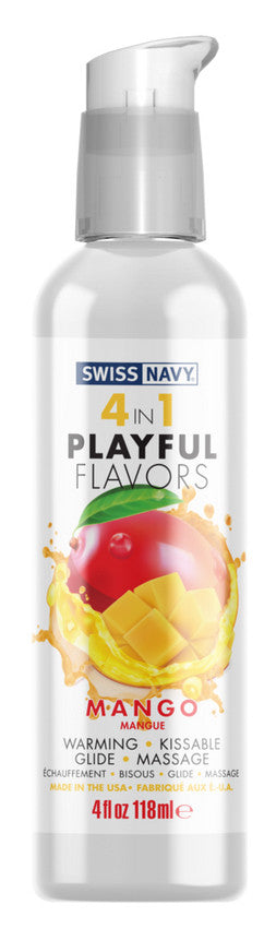 Lubrifiant 4 en 1 Playful Flavors 118ml Mangue