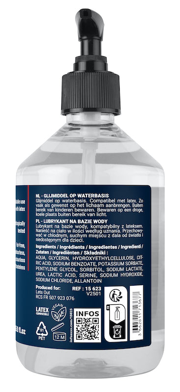 Lubrifiant à base d'eau Fuck & Fist Water 500ml