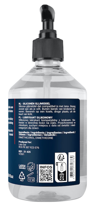 Lubrifiant à base de silicone Fuck & Fist Silicone 500ml