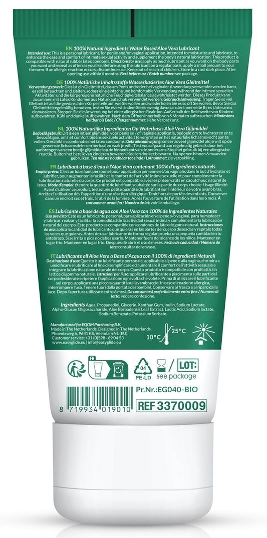 Lubrifiant Aloe Vera Bio Easyglide 100ml