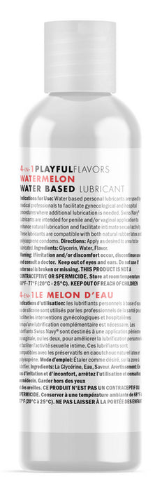 Lubrifiant Aromatisé 4-en-1 Playful Flavors Pastèque 29.5ml