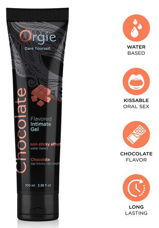 Lubrifiant aromatisé Chocolat 100ml