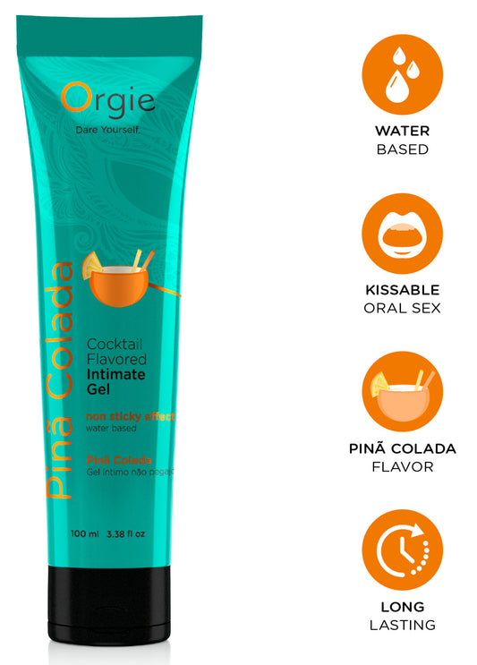 Lubrifiant Aromatisé Cocktail piña colada 100ml