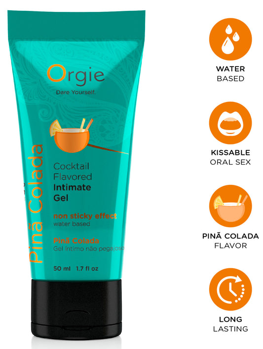 Lubrifiant Aromatisé Cocktail piña colada 50ml