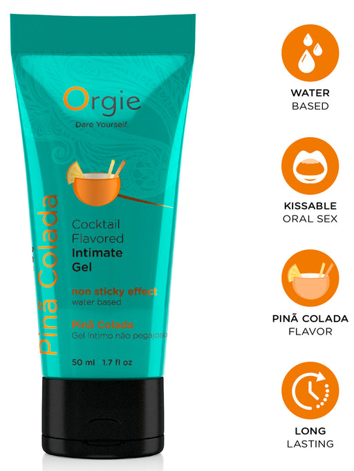 Lubrifiant Aromatisé Cocktail piña colada 50ml