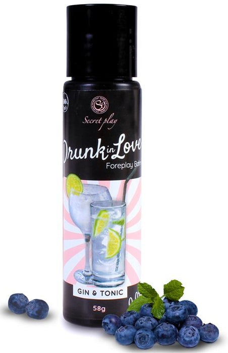 Lubrifiant Comestible Drunk In Love Gin & Tonic 60ml