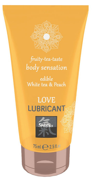 Lubrifiant comestible Thé et Peche 75mL