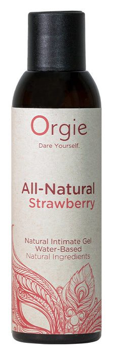 Lubrifiant eau All-natural strawberry 150ml