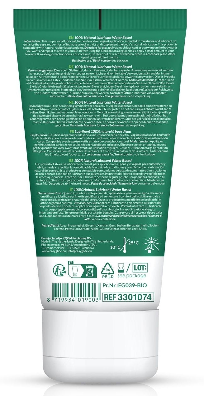 Lubrifiant Eau Bio Easyglide 100ml