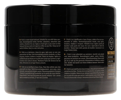 Lubrifiant Eau Fist It 500ml - Pot noir