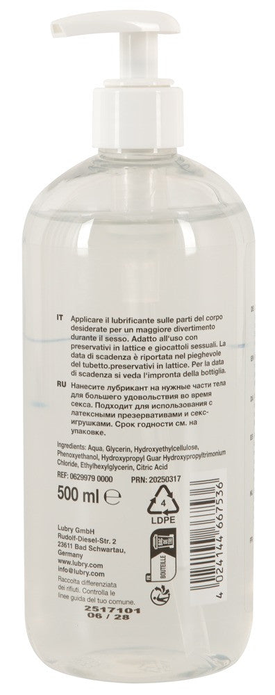 Lubrifiant eau Just glide 500ml