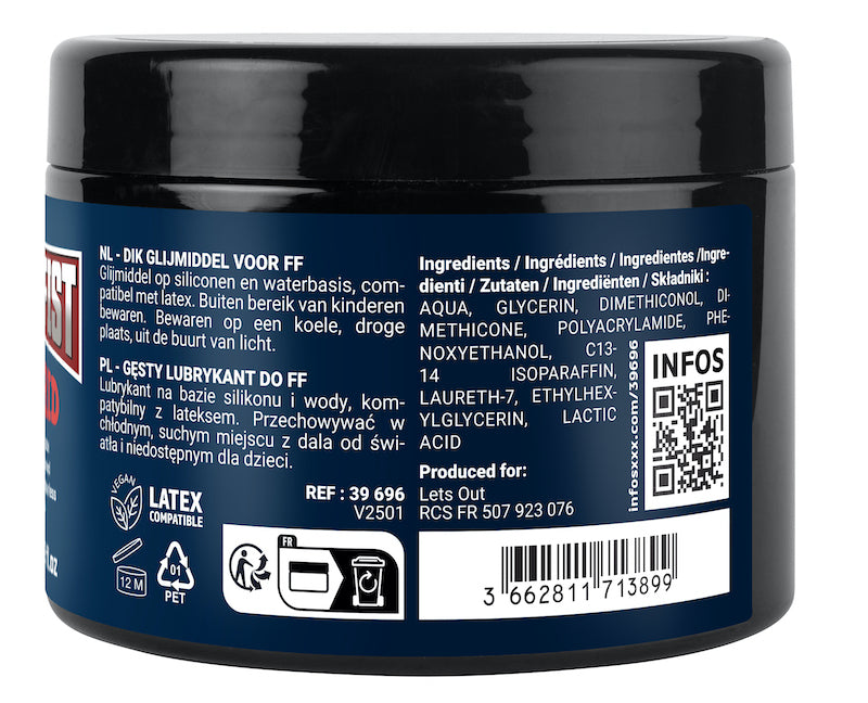 Lubrifiant épais hybride Fuck & Fist FF Hybrid 500ml