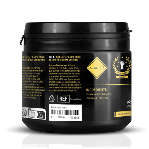 Lubrifiant Huile Buttr Fist Gel 500ml