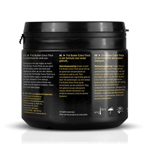 Lubrifiant Huile Buttr Fist Gel 500ml