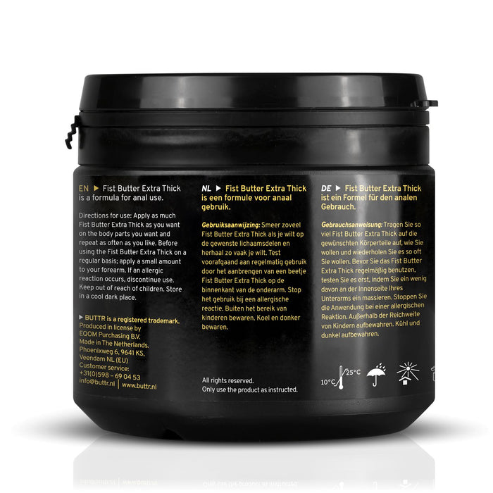 Lubrifiant Huile Buttr Fist Gel 500ml