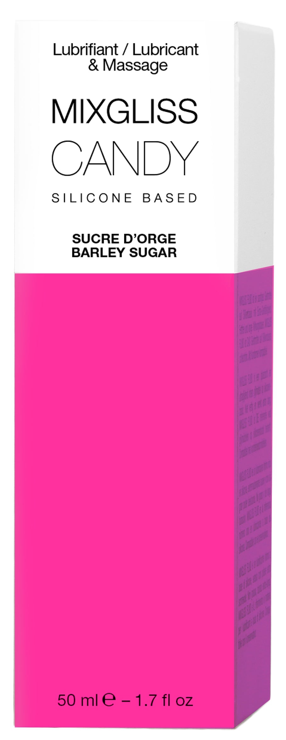 Lubrifiant Silicone MixGliss Candy - Sucre d'orge 50ml