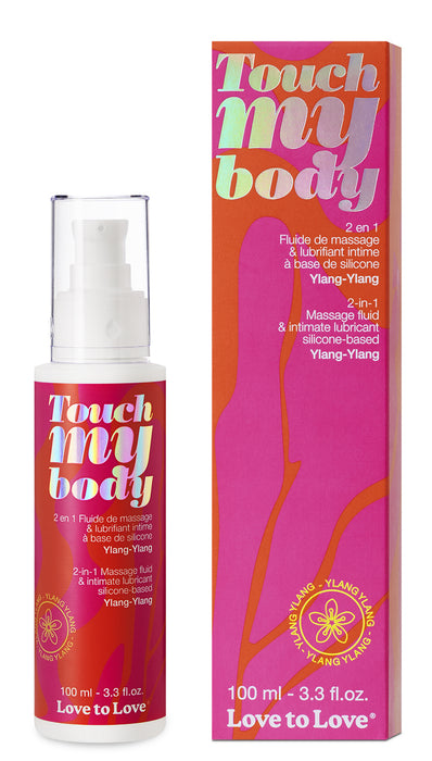 Lubrifiant Silicone Touche My Body Ylang-Ylang 100ml