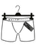 String NEON MaleBasics Noir-Jaune